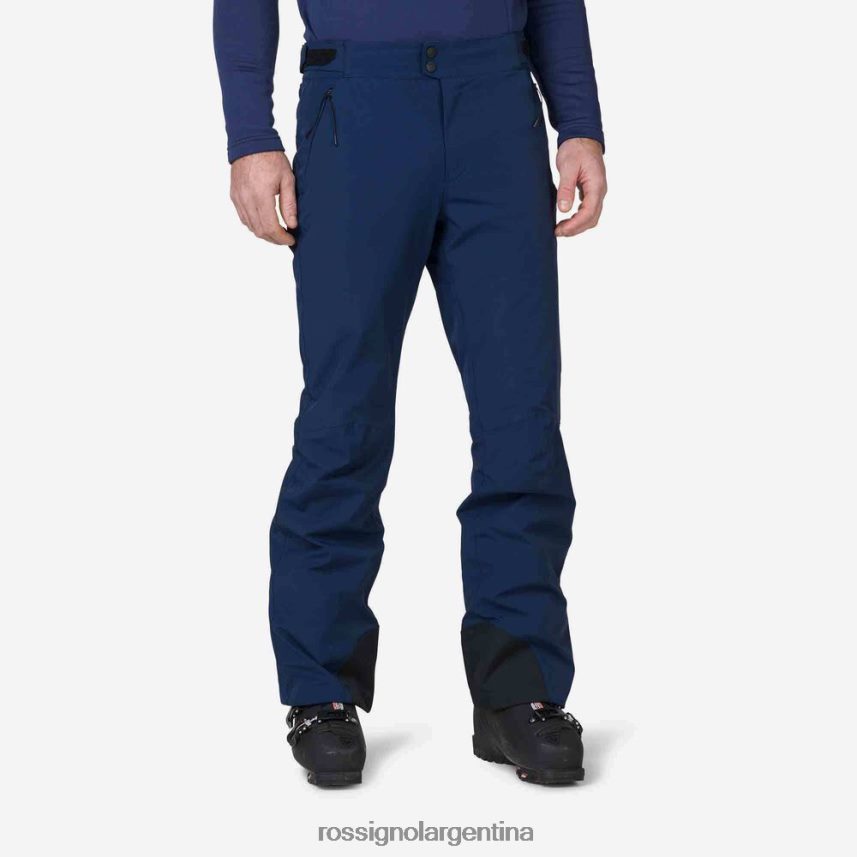 Rossignol hombres reaccionar pantalones de esquí 82LVV6340 azul marino oscuro fondos