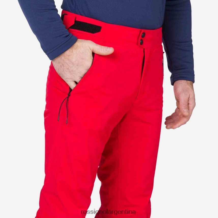 Rossignol hombres reaccionar pantalones de esquí 82LVV6587 deportivorojo fondos