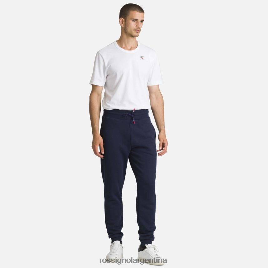 Rossignol hombres pantalones deportivos de lana con logo 82LVV6414 azul marino oscuro fondos