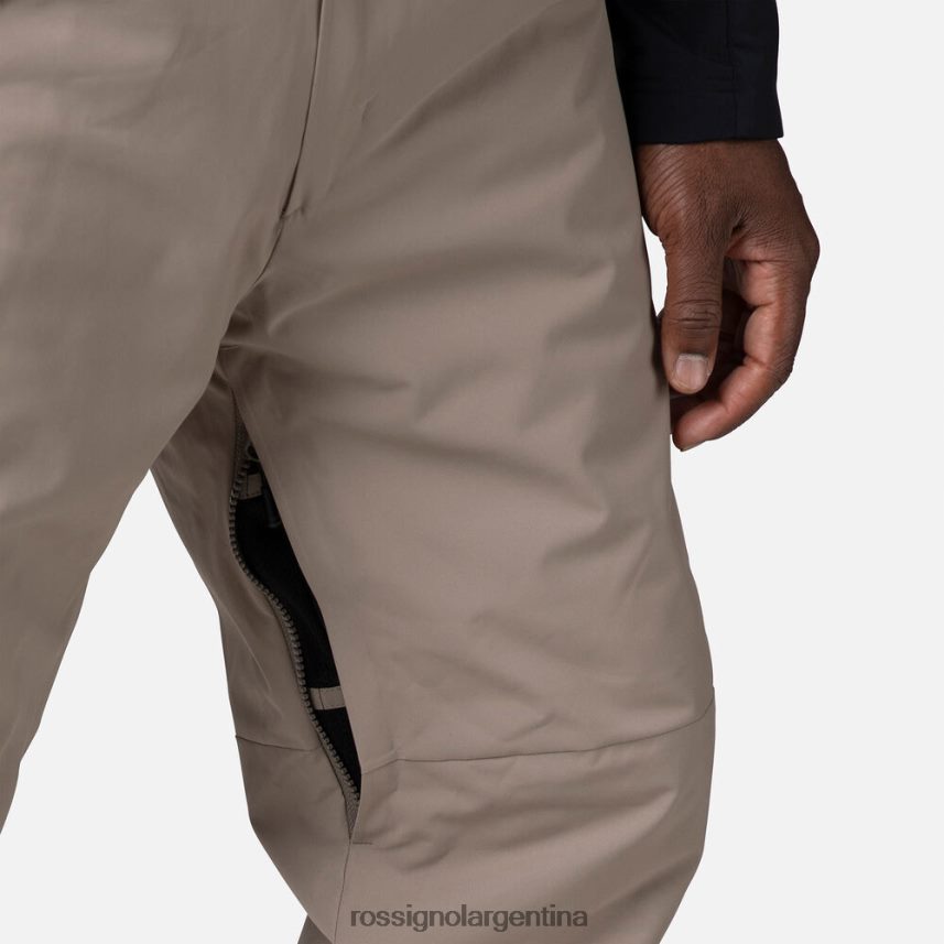 Rossignol hombres pantalones con pechera relajados 82LVV6388 duna fondos