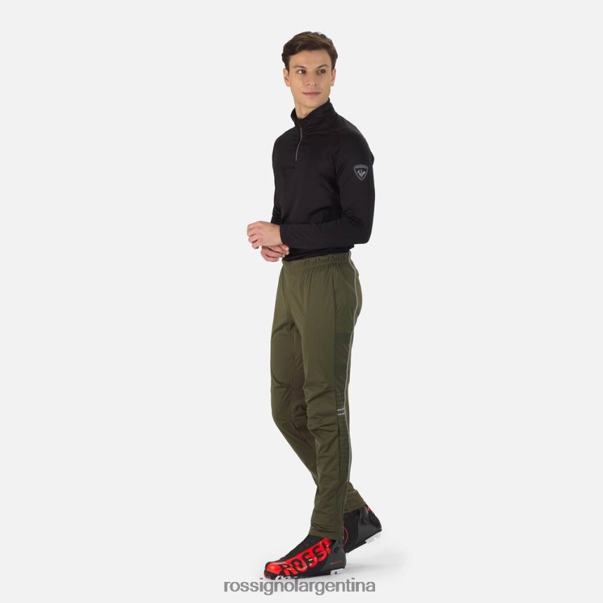 Rossignol hombres pantalones de traje 82LVV6361 hoja de acino fondos