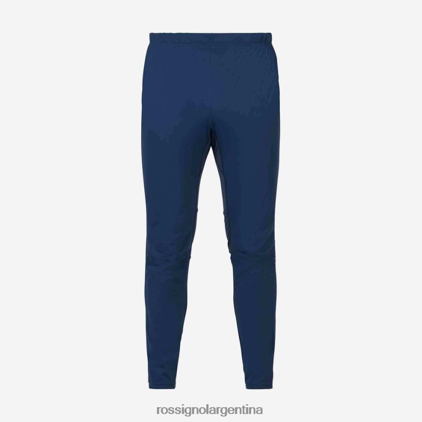 Rossignol hombres pantalones de traje 82LVV6521 azul marino oscuro fondos