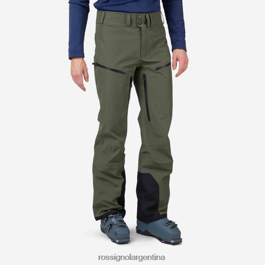Rossignol hombres pantalones skpr de tres capas 82LVV6355 hoja de acino fondos