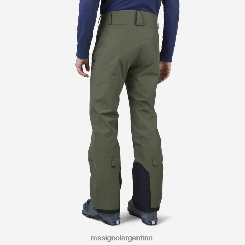 Rossignol hombres pantalones skpr de tres capas 82LVV6355 hoja de acino fondos