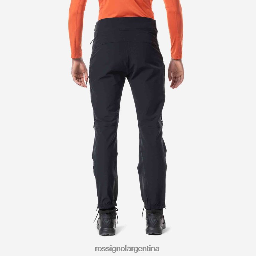 Rossignol hombres pantalones skpr tech 82LVV6236 negro fondos