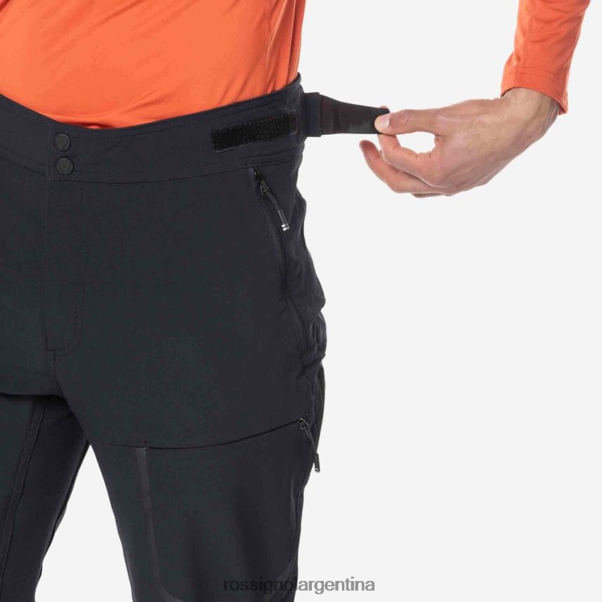 Rossignol hombres pantalones skpr tech 82LVV6236 negro fondos