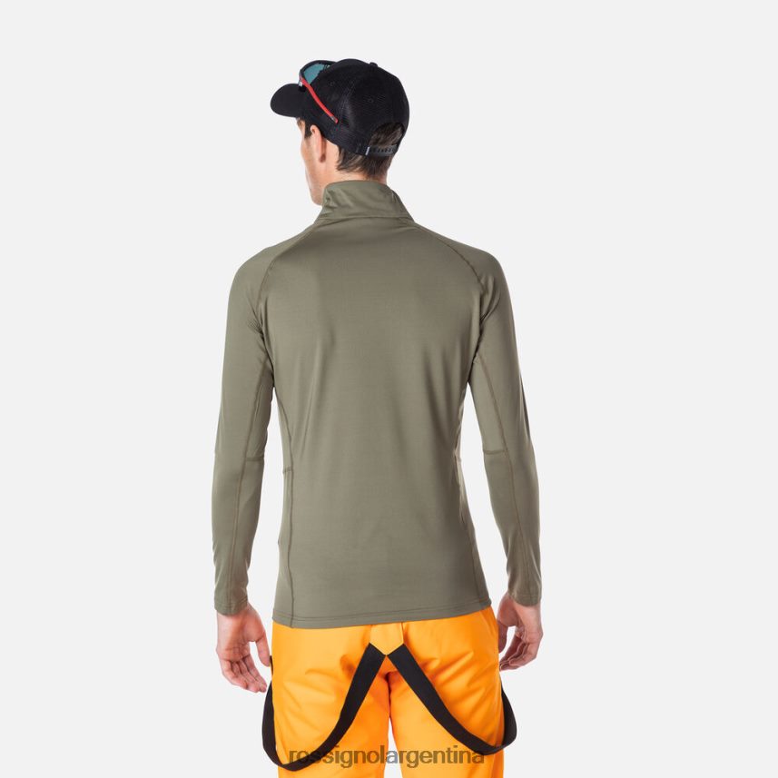 Rossignol hombres camiseta interior classique con media cremallera 82LVV6354 higo tapas