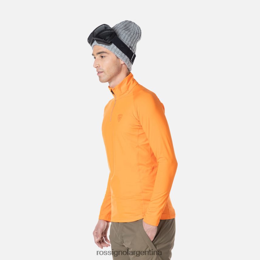 Rossignol hombres camiseta interior classique con media cremallera 82LVV6450 señal tapas