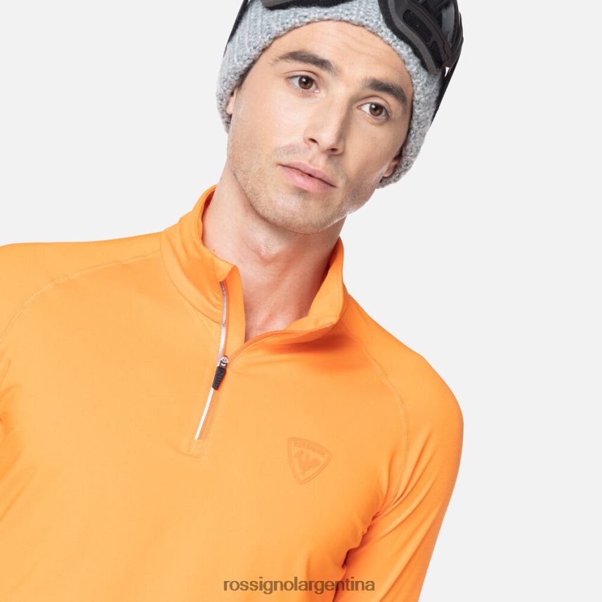 Rossignol hombres camiseta interior classique con media cremallera 82LVV6450 señal tapas