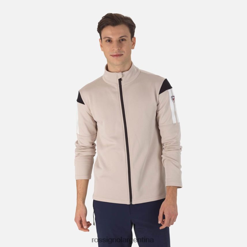 Rossignol hombres capa intermedia aérea con cremallera completa 82LVV6520 paloma salvaje tapas