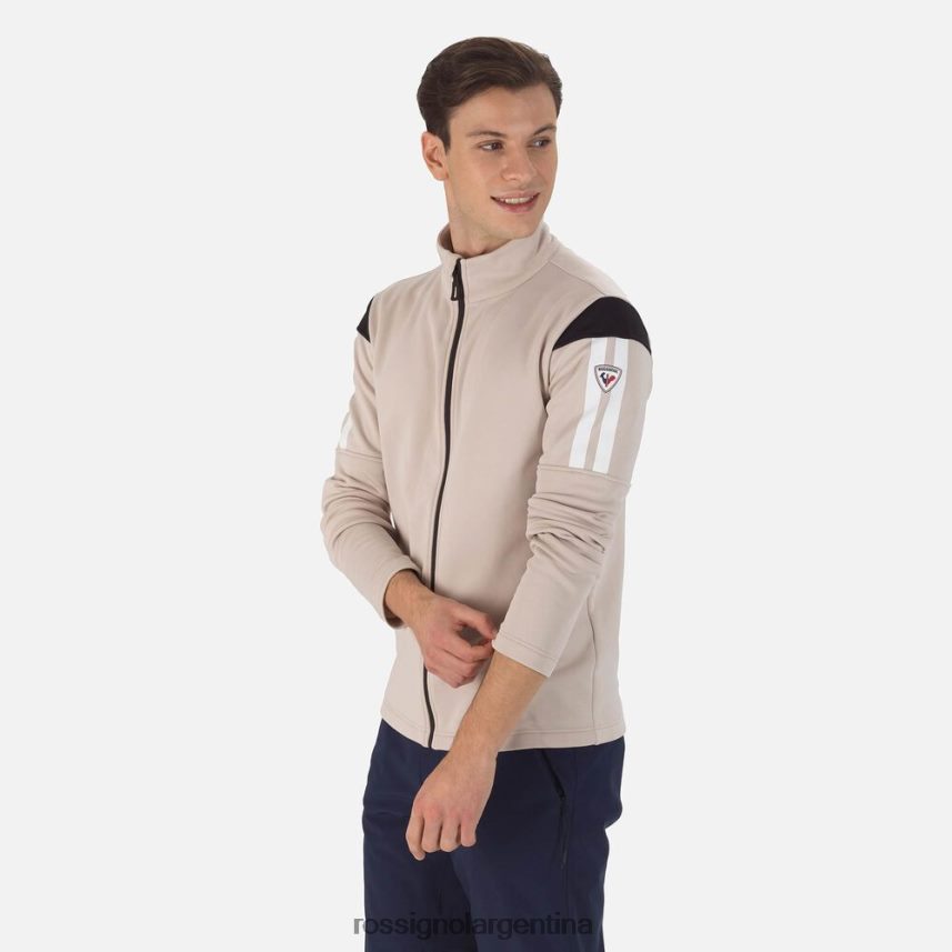 Rossignol hombres capa intermedia aérea con cremallera completa 82LVV6520 paloma salvaje tapas