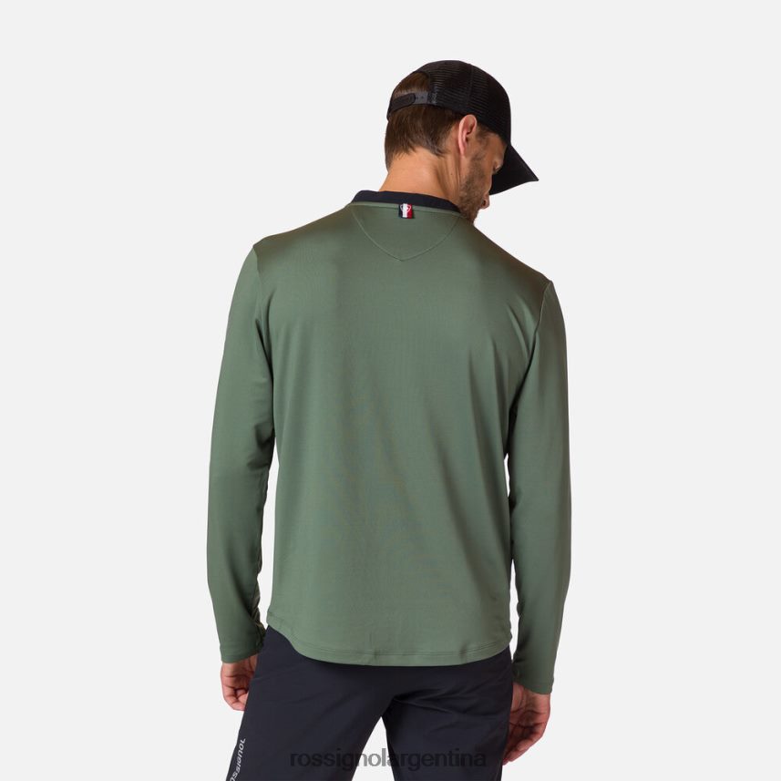 Rossignol hombres capa intermedia ligera 82LVV6404 verde ébano tapas