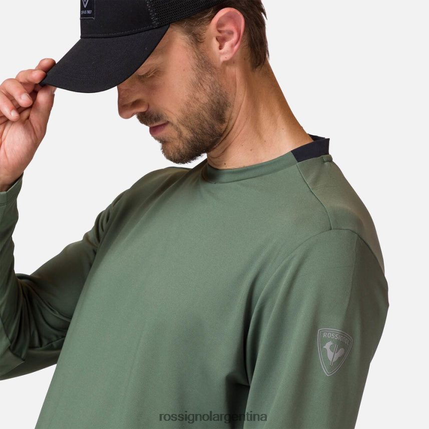 Rossignol hombres capa intermedia ligera 82LVV6404 verde ébano tapas