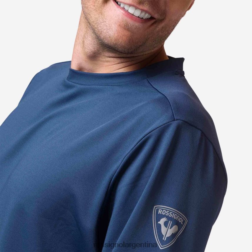 Rossignol hombres capa intermedia ligera 82LVV6502 azul marino oscuro tapas