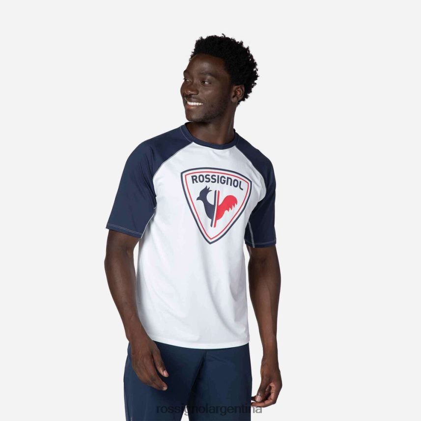 Rossignol hombres Jersey de manga corta con corte clásico. 82LVV651 bbr tapas