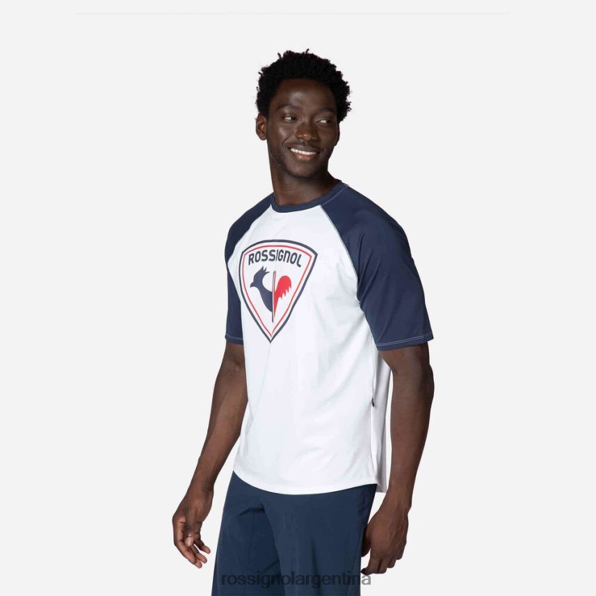 Rossignol hombres Jersey de manga corta con corte clásico. 82LVV651 bbr tapas
