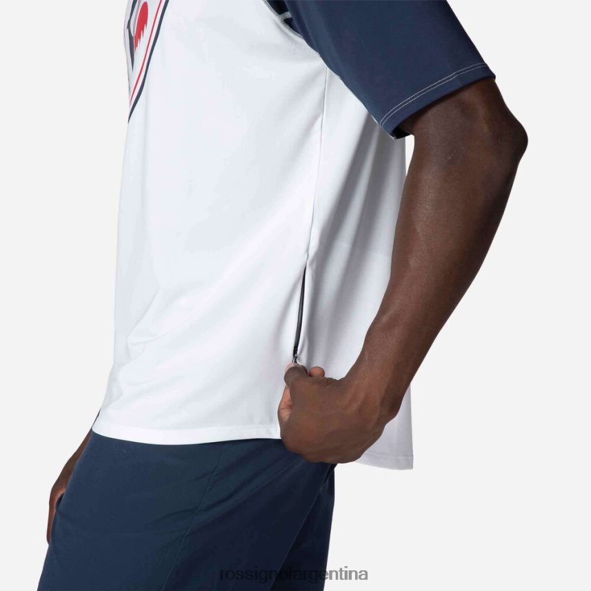 Rossignol hombres Jersey de manga corta con corte clásico. 82LVV651 bbr tapas