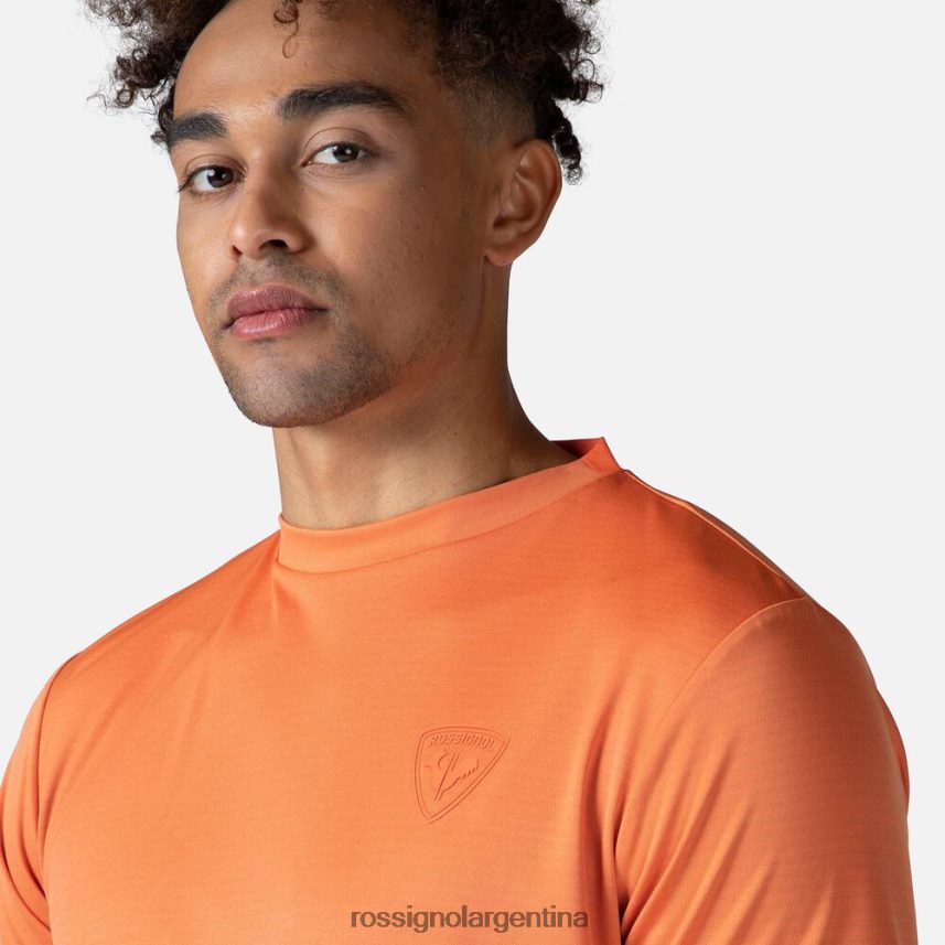 Rossignol hombres camiseta activa 82LVV6511 naranja llama tapas