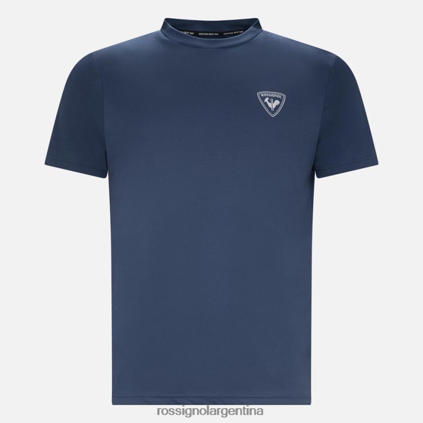 Rossignol hombres camiseta activa 82LVV655 azul marino oscuro tapas