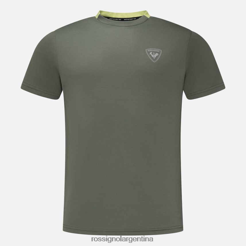 Rossignol hombres camiseta activa 82LVV687 verde ébano tapas