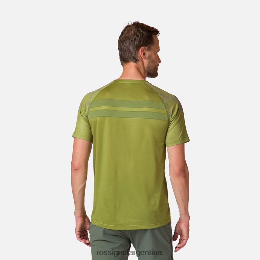 Rossignol hombres camiseta ligera 82LVV621 Musgo Verde tapas