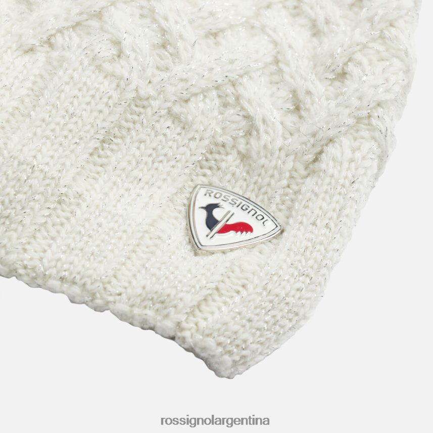 Rossignol mujer gorro de poliéster 82LVV6923 blanco accesorios