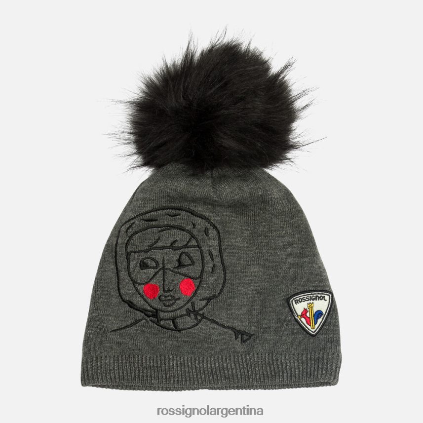 Rossignol mujer gorro jcc missy 82LVV61021 cuero gris accesorios