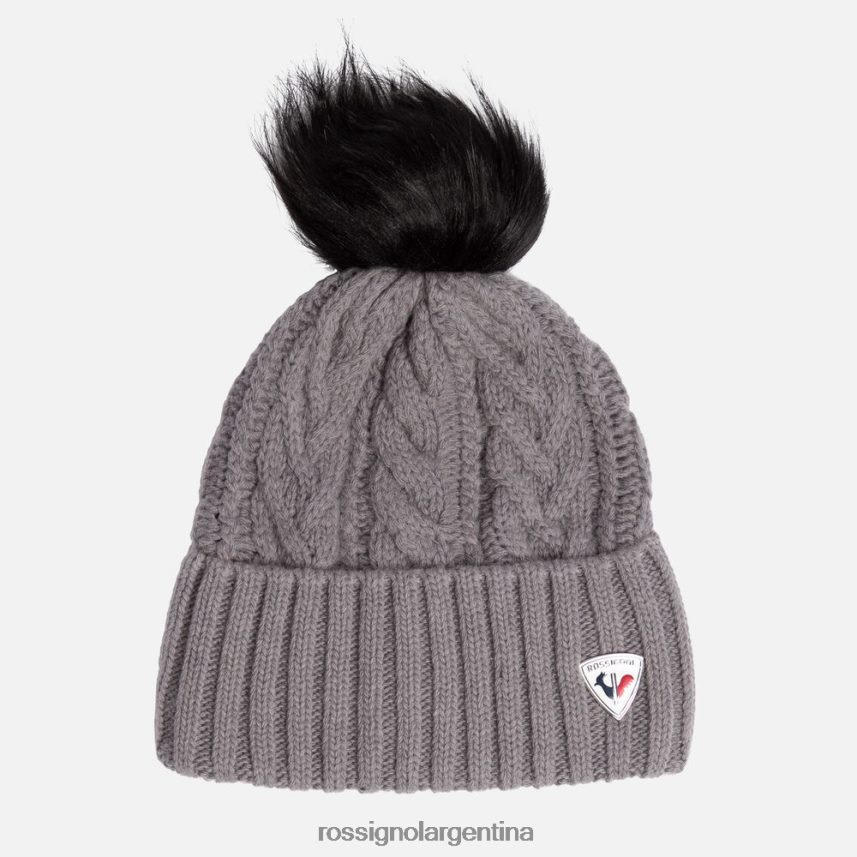 Rossignol mujer gorro loco 82LVV6979 cuero gris accesorios