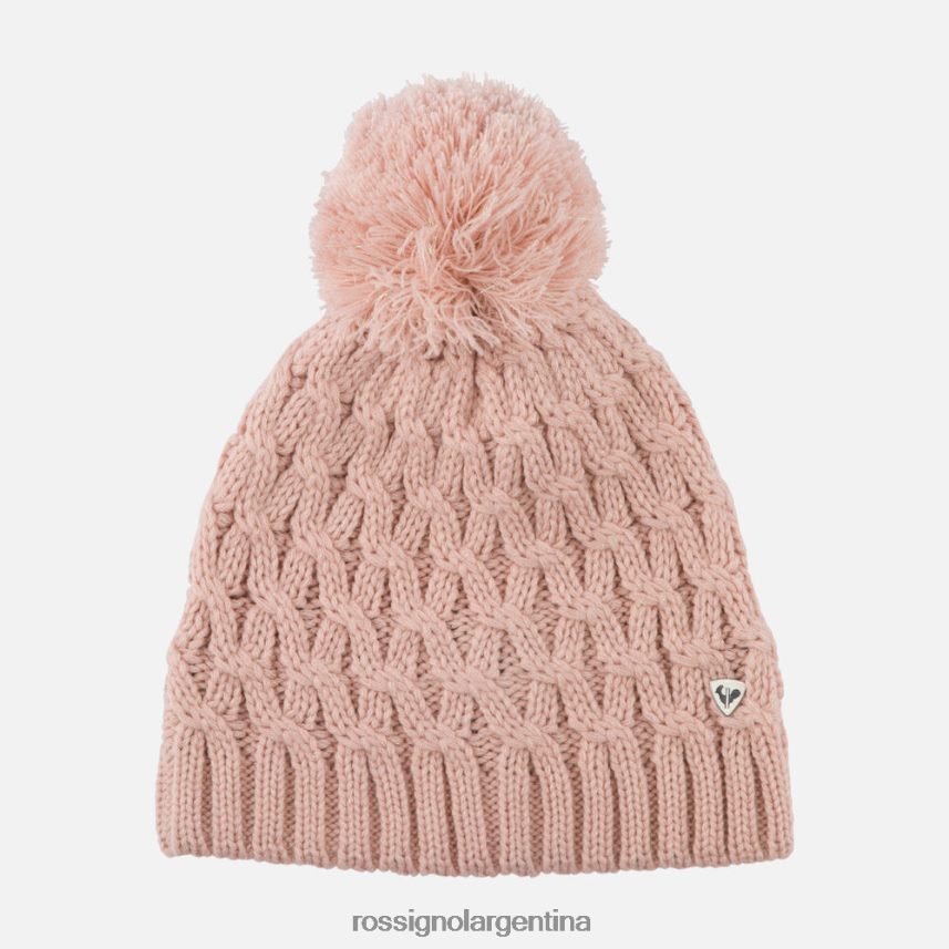 Rossignol mujer gorro solitario 82LVV61068 rosa empolvado accesorios