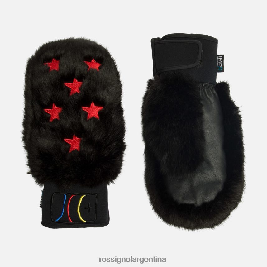 Rossignol mujer Manoplas impermeables jcc draki eco fur impr 82LVV6753 negro accesorios