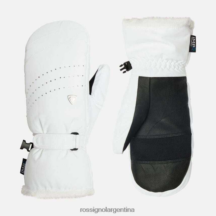 Rossignol mujer famosos guantes de esquí impermeables 82LVV6934 blanco accesorios