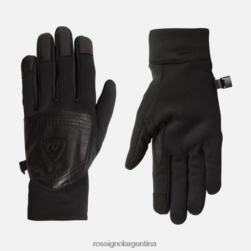 Rossignol mujer guantes aston 82LVV61016 negro accesorios