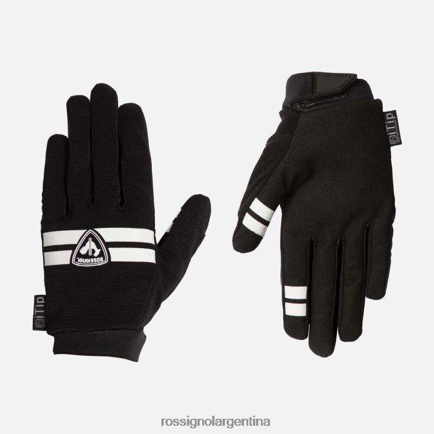 Rossignol mujer guantes de bicicleta de montaña con dedos completos 82LVV6735 negro accesorios