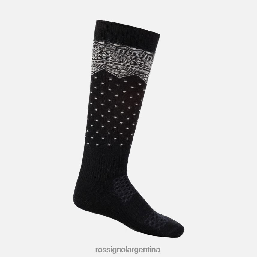 Rossignol mujer calcetines de esquí deportivos y elegantes 82LVV61031 negro accesorios