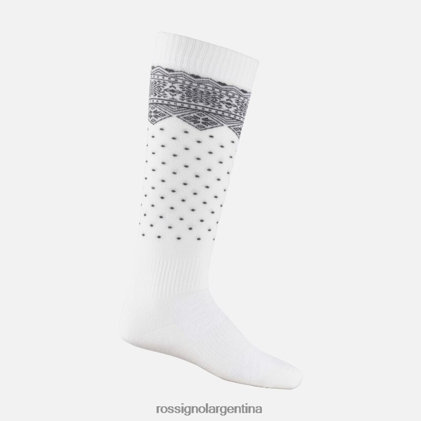 Rossignol mujer calcetines de esquí deportivos y elegantes 82LVV61088 blanco accesorios