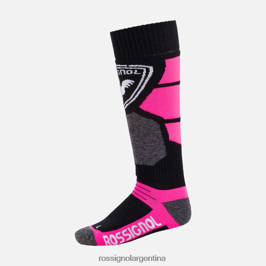 Rossignol mujer calcetines de esquí termotécnicos 82LVV6714 rosa fluo accesorios