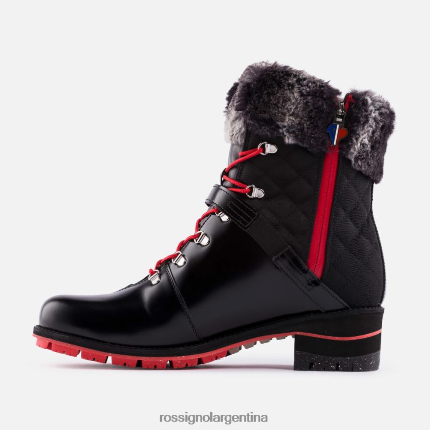Rossignol mujer botas megeve 1907 82LVV6767 negro brillante calzado