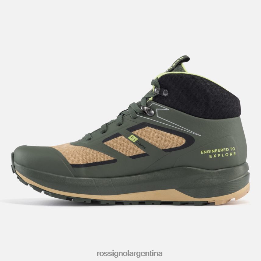 Rossignol mujer zapatos ligeros para caminar 82LVV6954 verde calzado