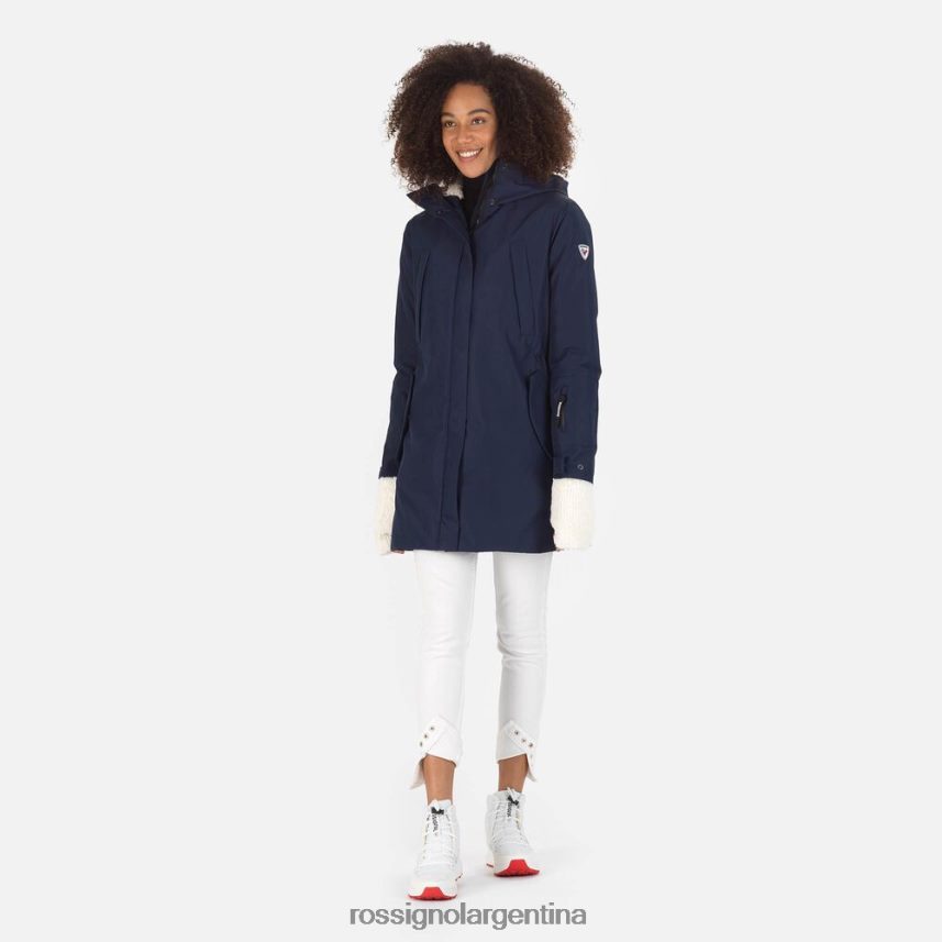 Rossignol mujer anorak 82LVV6854 azul marino oscuro tapas