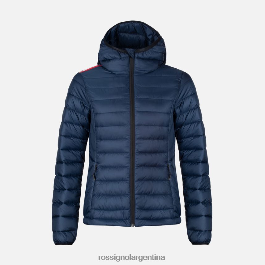 Rossignol mujer chaqueta aislante con capucha 180gr 82LVV6936 azul marino oscuro tapas