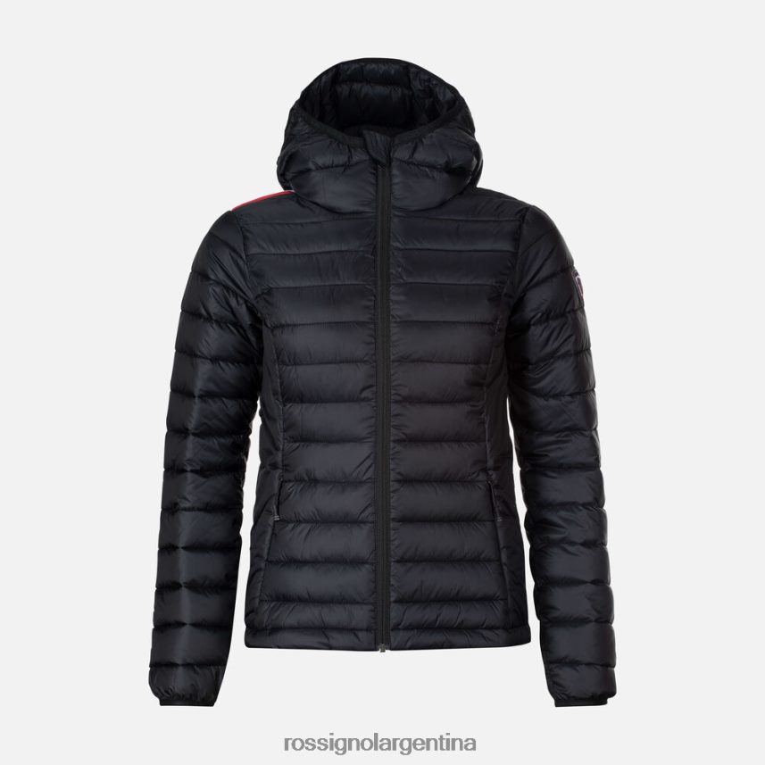 Rossignol mujer chaqueta aislante con capucha 180gr 82LVV6937 negro tapas
