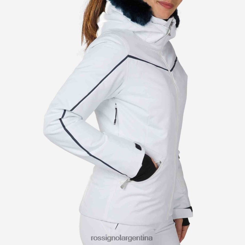 Rossignol mujer chaqueta de esquí 82LVV61012 blanco tapas