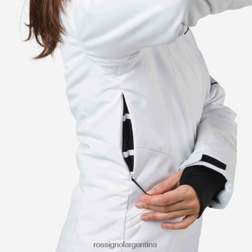 Rossignol mujer chaqueta de esquí 82LVV61012 blanco tapas