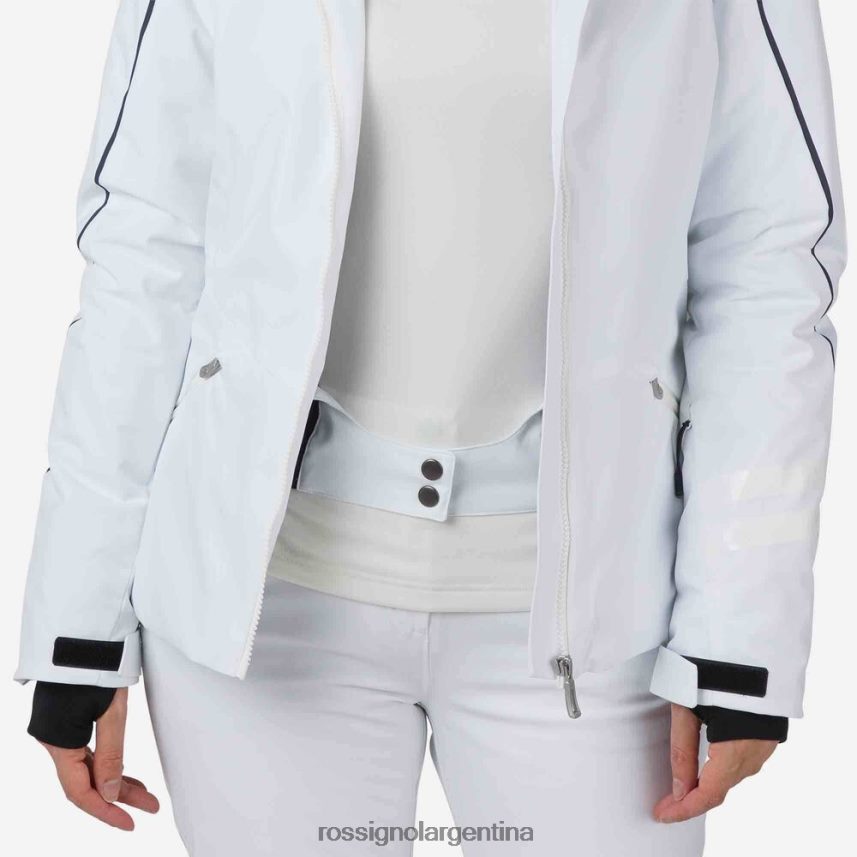 Rossignol mujer chaqueta de esquí 82LVV61012 blanco tapas