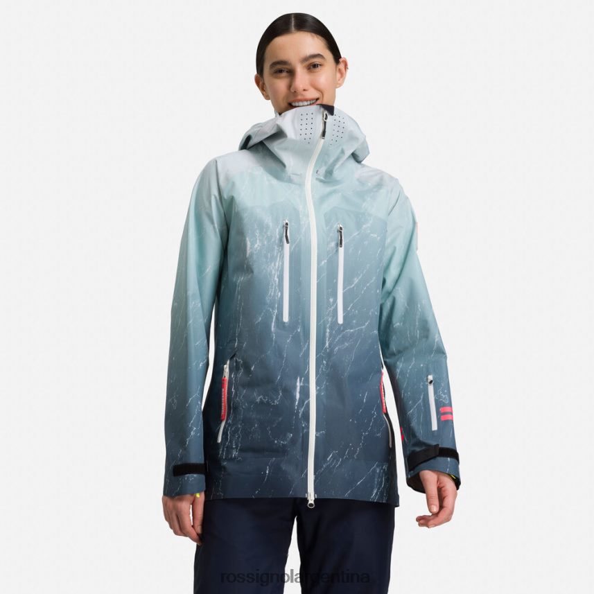 Rossignol mujer chaqueta de esquí atelier s ride free 82LVV61040 aguamarmol tapas