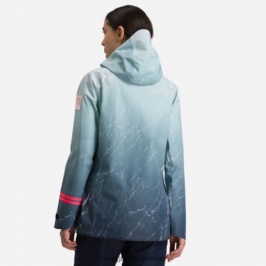Rossignol mujer chaqueta de esquí atelier s ride free 82LVV61040 aguamarmol tapas