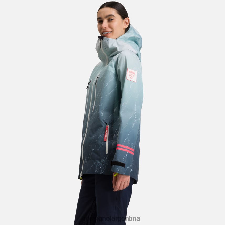 Rossignol mujer chaqueta de esquí atelier s ride free 82LVV61040 aguamarmol tapas
