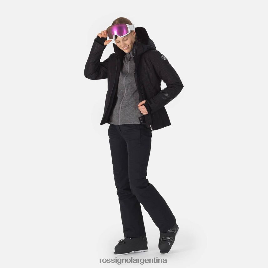 Rossignol mujer chaqueta de esquí controle 82LVV6930 negro tapas