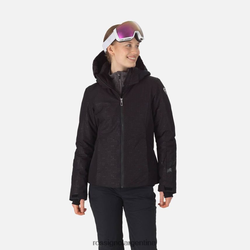 Rossignol mujer chaqueta de esquí controle 82LVV6930 negro tapas