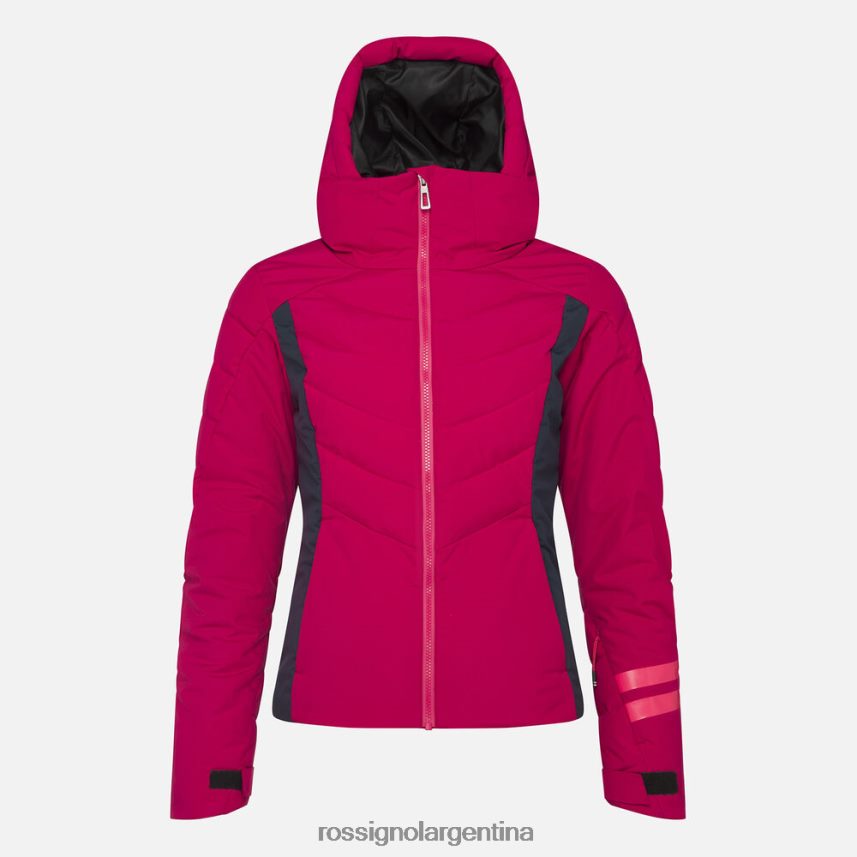 Rossignol mujer chaqueta de esquí courbe 82LVV61112 cereza tapas